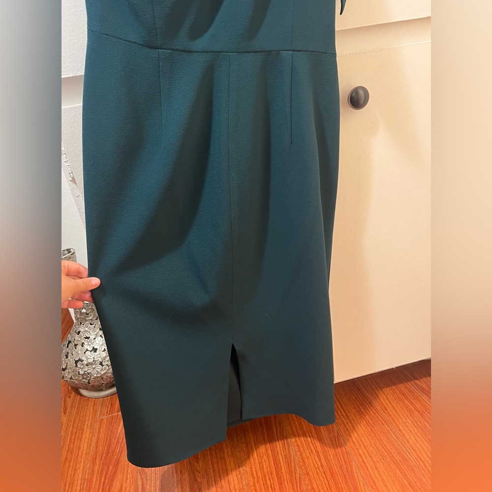 Dress the Population One-Shoulder Teal Dress - Picture 8 of 14
